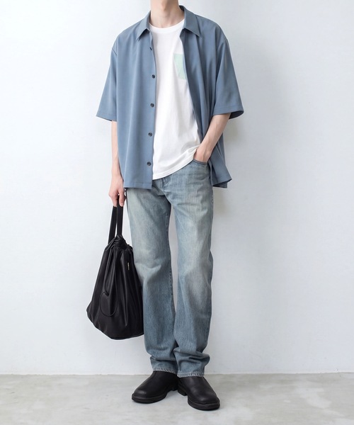 ジーンズ 13OZ デニム ストレートジーンズ / 13OZ DENIM STRAIGHT JEANS メンズの画像