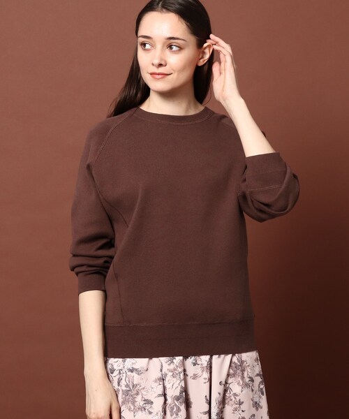 「DRESSTERIOR」 長袖カットソー 40 ライトグレー レディース_画像3