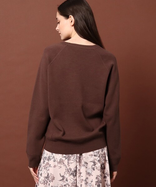 「DRESSTERIOR」 長袖カットソー 40 ライトグレー レディース_画像4