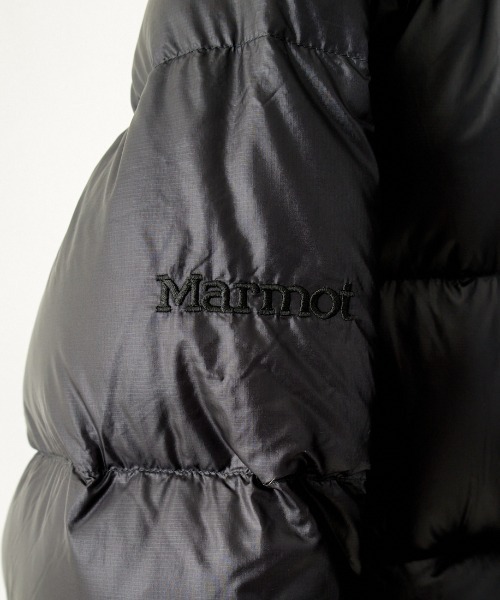 「Marmot」 ダウンジャケット M ブラック レディース_画像4