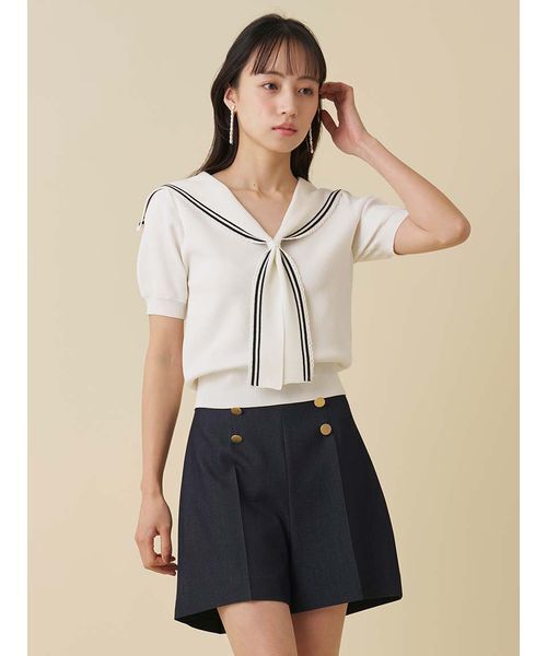 SNIDEL（スナイデル） パンツ マリンショートパンツ レディース