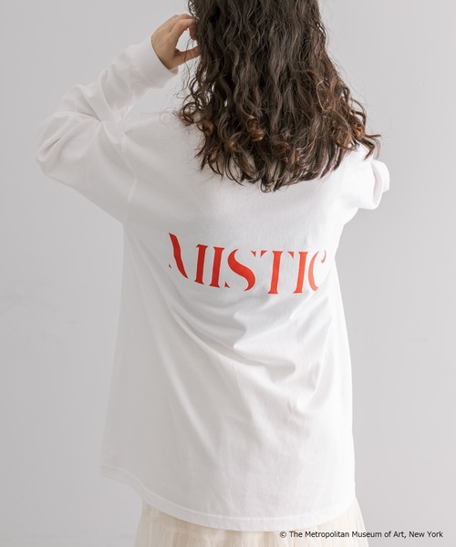 「mystic」 長袖カットソー FREE グレー レディース_画像8