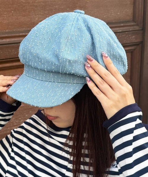 HALEY PESCA 帽子 キャスケット レディース HALEY PESCA/デニムタッチ