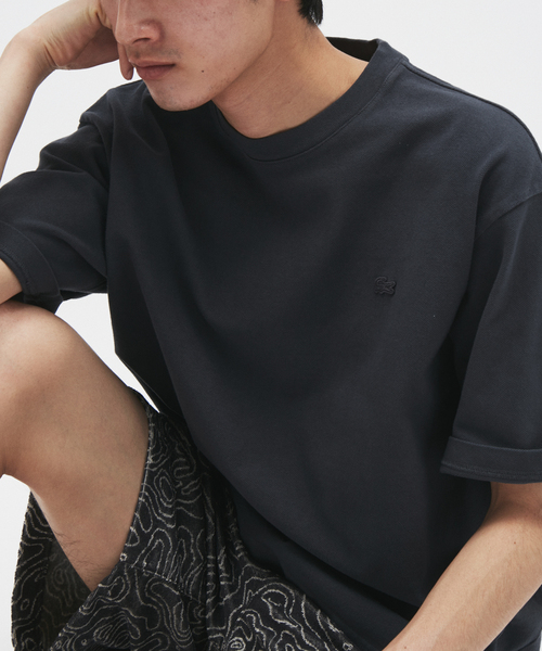 LACOSTE（ラコステ） tシャツ 別注 ヘビー ピケ 半袖 Tシャツ メンズ
