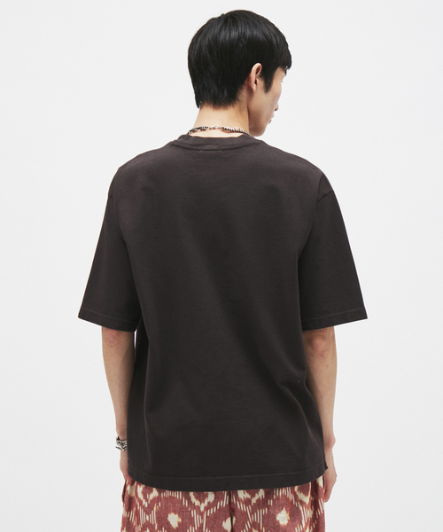 LACOSTE 黒 Tシャツ メンズMサイズ　男女兼用 LACOSTE（ラコステ） tシャツ 別注 ヘビー ピケ 半袖 Tシャツ メンズ