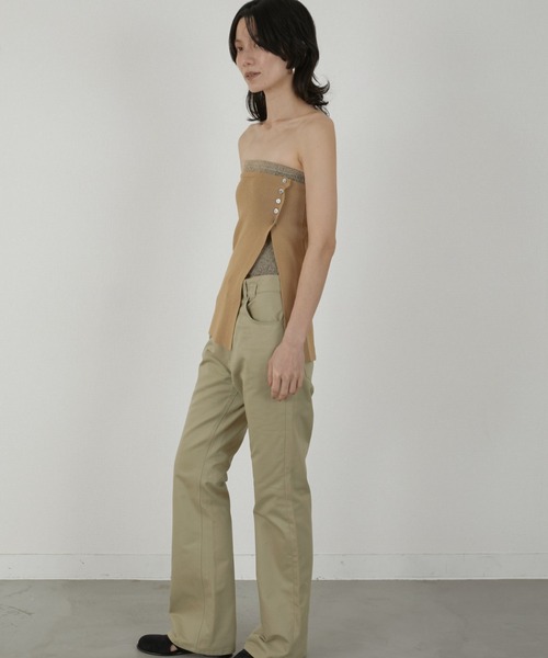 la peau de gem（ラポドゥジェム） 「LA PEAU DE GEM」double bustier