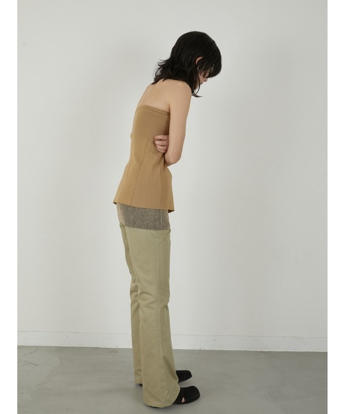 la peau de gem（ラポドゥジェム） 「LA PEAU DE GEM」double bustier