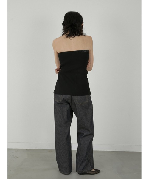 la peau de gem（ラポドゥジェム） 「LA PEAU DE GEM」double bustier