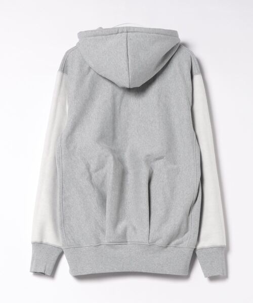 「THROW by SLY」 ジップアップパーカー FREE 杢グレー レディース_画像4