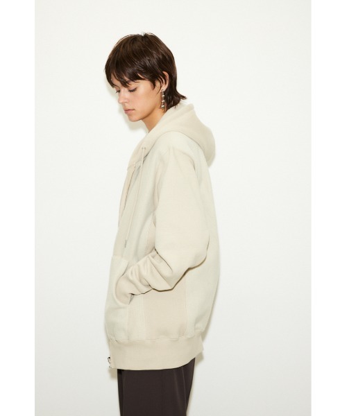 「THROW by SLY」 ジップアップパーカー FREE 杢グレー レディース_画像9