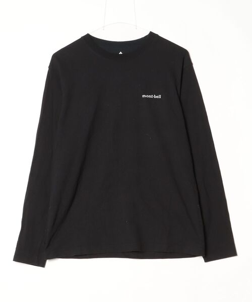 mont-bell（モンベル） ワンポイント長袖Tシャツ M ブラック メンズ