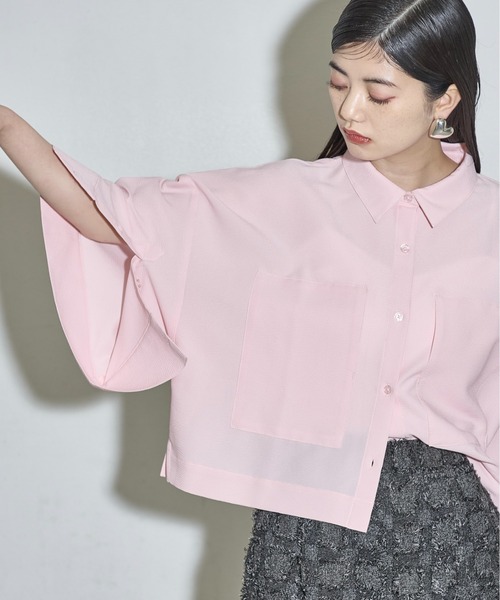 「THE YOn」 半袖シャツ FREE ミント レディース_画像7