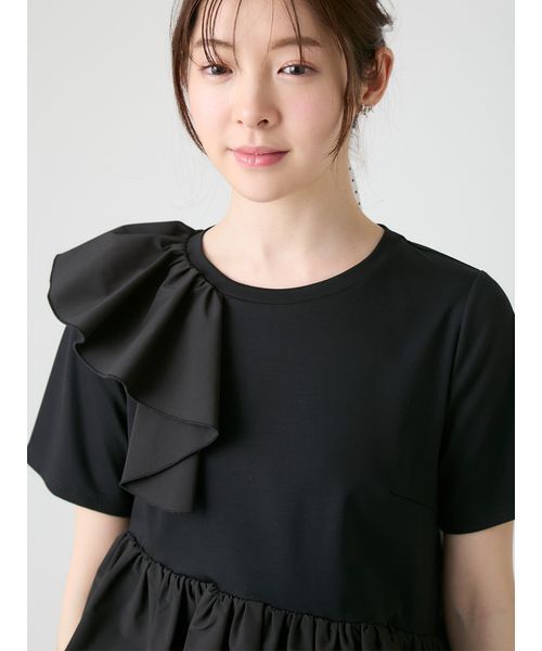 CELFORD（セルフォード） tシャツ 半袖 アシンメトリーカット