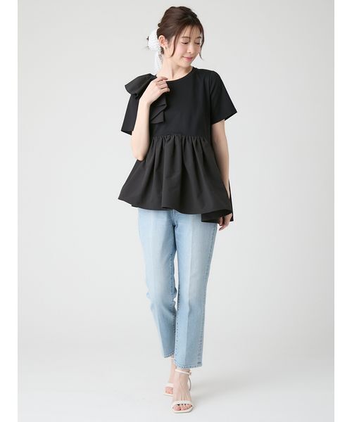 CELFORD（セルフォード） tシャツ 半袖 アシンメトリーカット