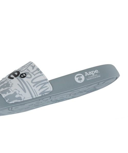 「AAPE BY A BATHING APE」 サンダル 5 ホワイト系その他 メンズ_画像6