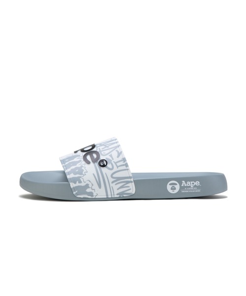 「AAPE BY A BATHING APE」 サンダル 5 ホワイト系その他 メンズ_画像8