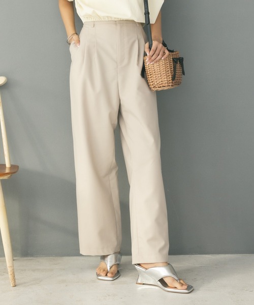 「MIEL CRISHUNANT」 スラックス MEDIUM ブラック レディース_画像3