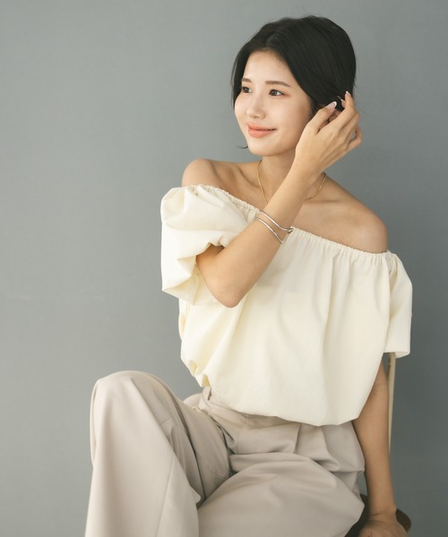 「MIEL CRISHUNANT」 スラックス MEDIUM ブラック レディース_画像6