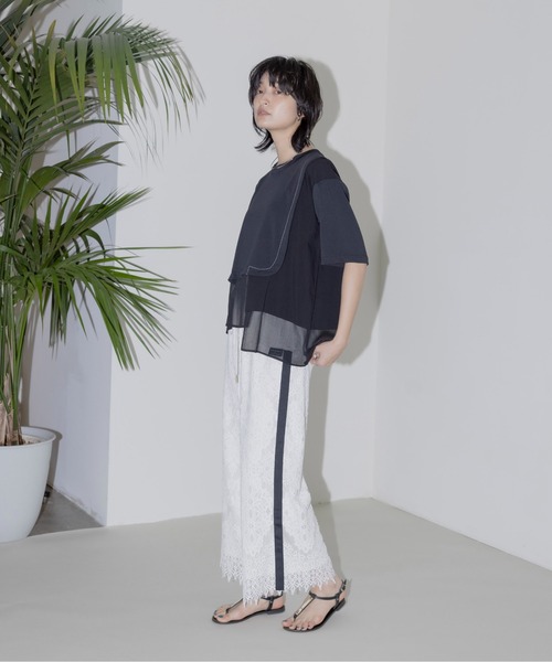 「Eimee Law」 イージーパンツ FREE ブラック レディース_画像3