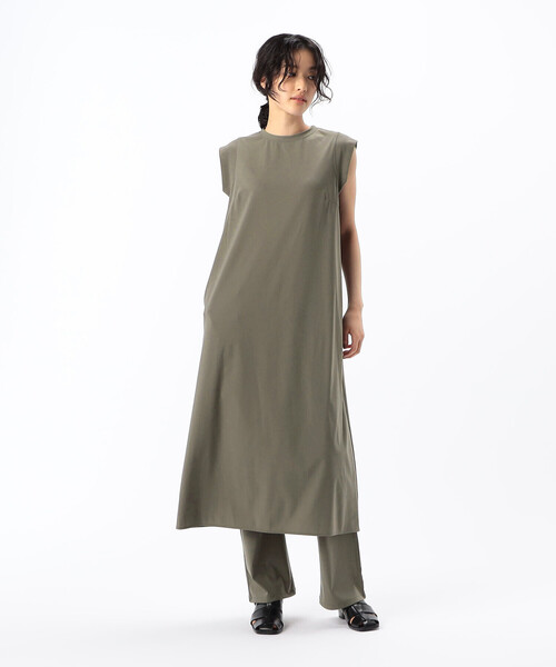 「Gabardine K.T」 ブーツカットパンツ 9号 ブラック レディース_画像5