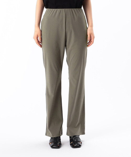 「Gabardine K.T」 ブーツカットパンツ 9号 ブラック レディース_画像7