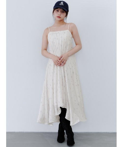 SNIDEL（スナイデル） ワンピース バックオープンベアワンピース