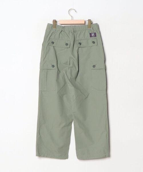 「C.E.L.STORE」 「GUNG HO」カーゴパンツ ONE SIZE オリーブ レディース_画像2