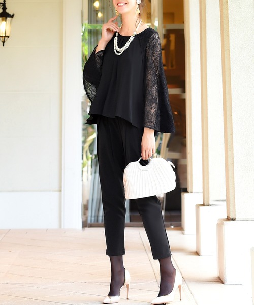 4way Styleパンツスーツセットアップ レースタイプ 結婚式 お呼ばれ 二次会 同窓会 成人式 入学式 入園式 卒業式 卒園式 ママ対応 Zozotown 通販 Paypayモール