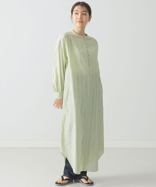 ワンピース Beams Lights ストライプ ロングスリーブ ワンピース Zozotown Paypayモール店 通販 Paypayモール