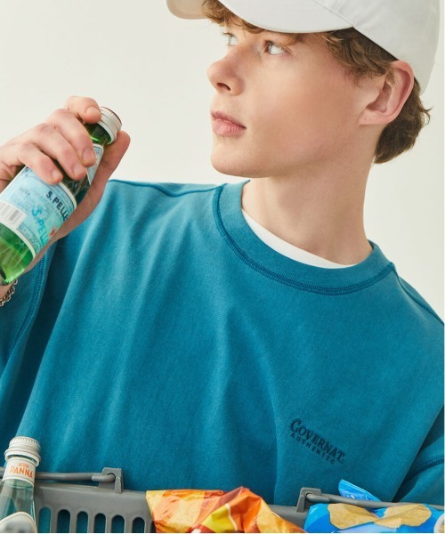 COVERNAT tシャツ 「COVERNAT」POLY MIX PIGMENT FABRIC S/S TEE