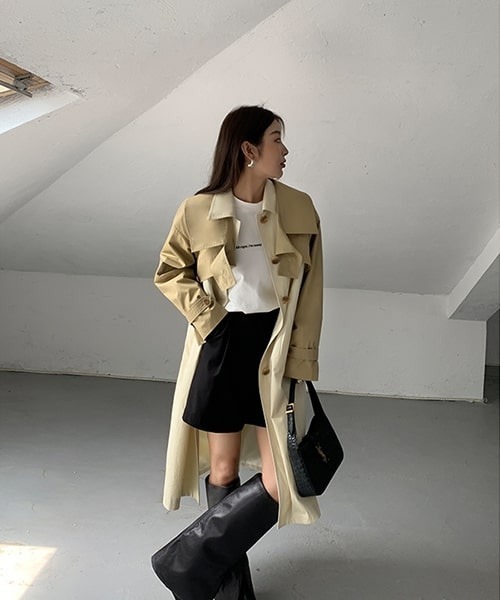 在庫超激安 ステンカラーコート Two pieces long trench coat FQ21W029 ZOZOTOWN PayPayモール店 - 通販 - PayPayモール 新品超歓迎