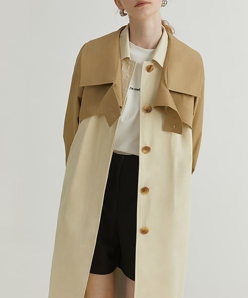 在庫超激安 ステンカラーコート Two pieces long trench coat FQ21W029 ZOZOTOWN PayPayモール店 - 通販 - PayPayモール 新品超歓迎