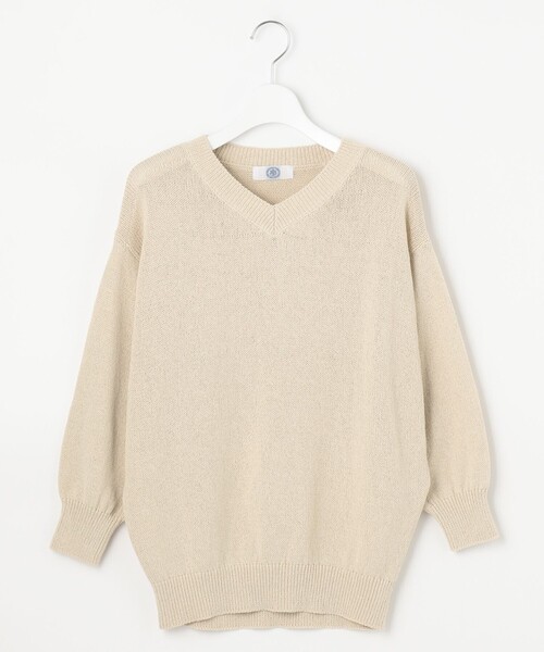 J.PRESS - 新品タグ未着 J.PRESS Ｊプレス【洗える】コットンアセテートVネックニット J.PRESS（J.プレス） ニット 【洗える】アーバンミックス Vネック