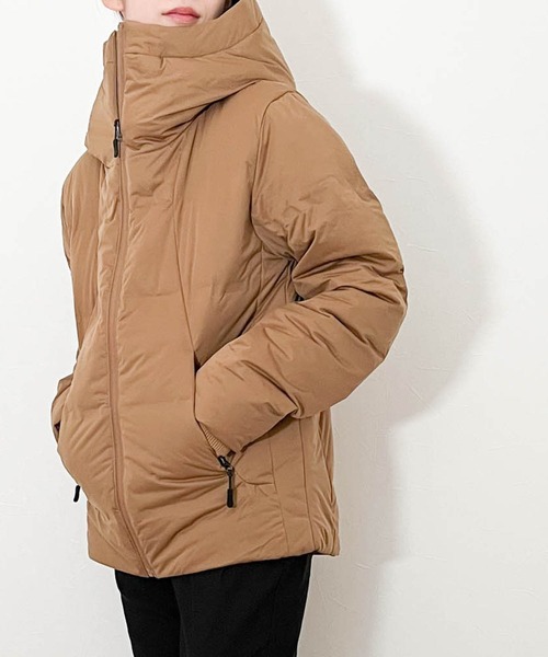 ダウンジャケット ダウン シームレスダウンジャケット レディース