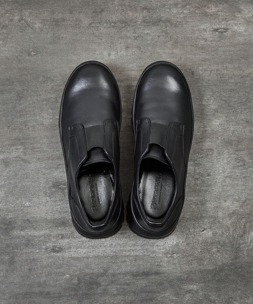 PADRONE（パドローネ） スリッポン パドローネ / FRONT GORE SHOES