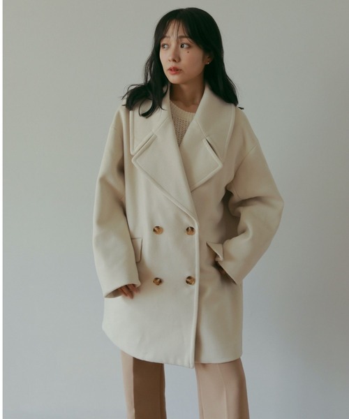 pコート DRESSTERIOR ピーコート pコート 「SS-Msize」Super140sウールA