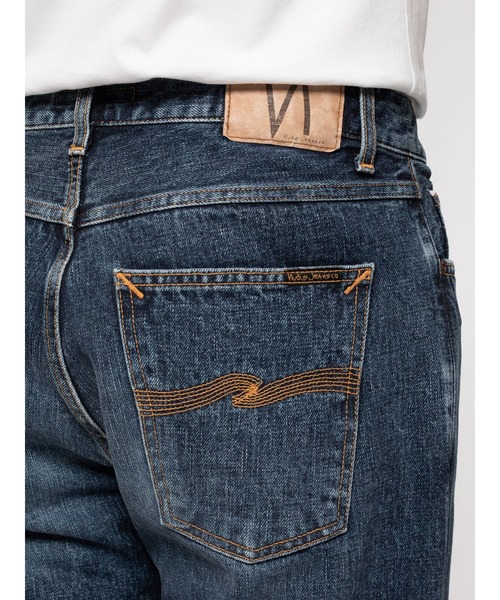 Nudie Jeans 501 ダークブルー サイズ30 Wide Heidi Blue Days Gusset