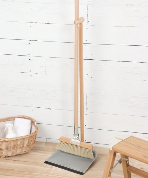 studio CLIP 掃除 ほうき＆ちりとりSET「HOUSEHOLD GOODS