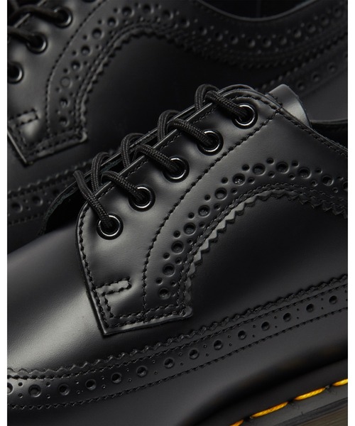 Dr.Martensシューズ 3989 イエローステッチ ブローグ シューズ
