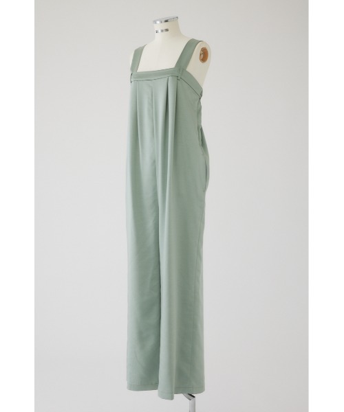 RIM.ARK オールインワン Satin slacks all in one サテンスラックス