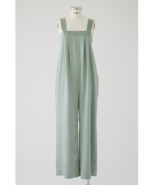 RIM.ARK オールインワン Satin slacks all in one サテンスラックス