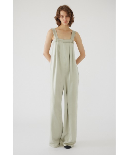 RIM.ARK オールインワン Satin slacks all in one サテンスラックス