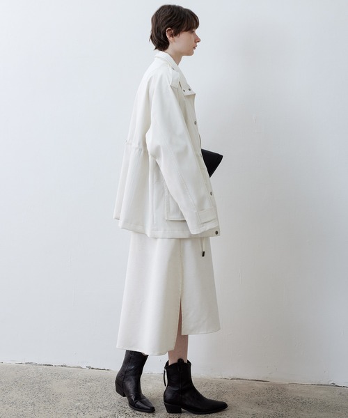 tageechita ブルゾン アウター 「tageechita」モダンワーク風 スタンド