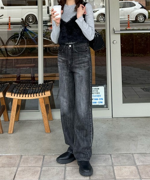 LE MORE ジーンズ デニム デニムパンツ 「新色追加！！」セミワイド