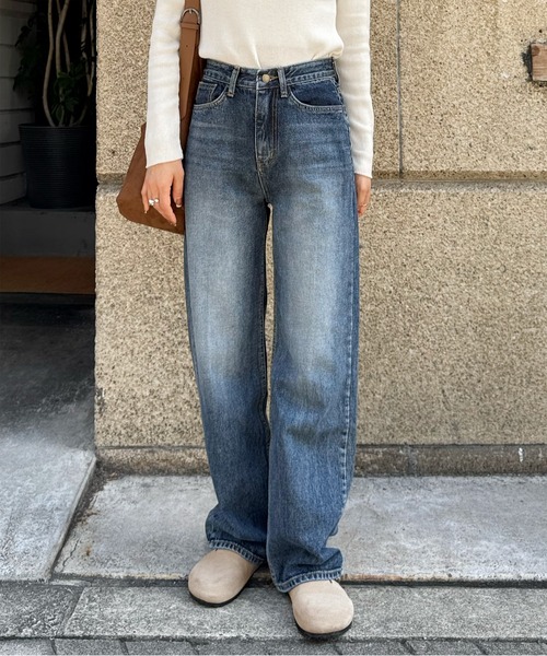 LE MORE ジーンズ デニム デニムパンツ 「新色追加！！」セミワイド