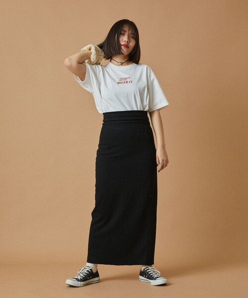 FREAK'S STORE tシャツ ミニロゴデイジーTシャツ/ビッグ