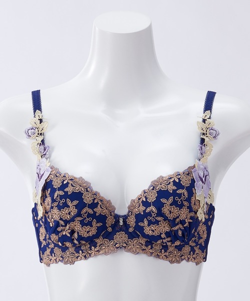 【新品】ドルチェフィオラ ドゥペルル 刺繍ブラジャーショーツD70/M 3セット 新品】ドルチェフィオラ ドゥペルル 刺繍ブラジャーショーツD70/M 3