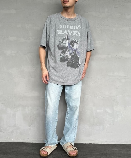 JEANS FACTORY tシャツ Tシャツ 「REMI RELIEF/レミレリーフ