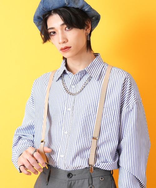 サスペンダー an meets zakka ナローサスペンダー メンズ レディース