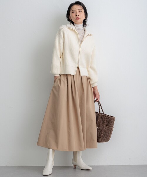 ニット セーター 「Oggi1月号/CLASSY.11月号掲載」スムージーコットン タートルネック ニット レディース 23区｜【Oggi1月号/CLASSY.11月号掲載】スムージーコットン